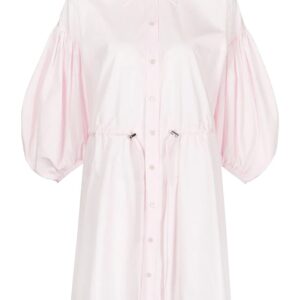 Alexander McQueen puff-sleeve shirt dress
