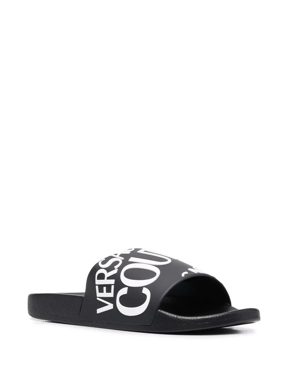 Versace Jeans Couture logo flat slides - Image 2