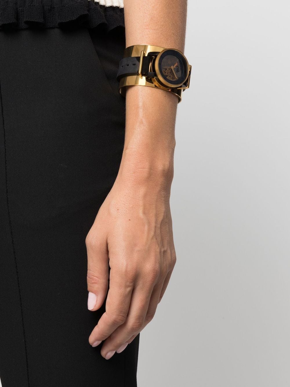 Fob Paris R360 Gold X Hex Gold Cuff 36mm - Image 2