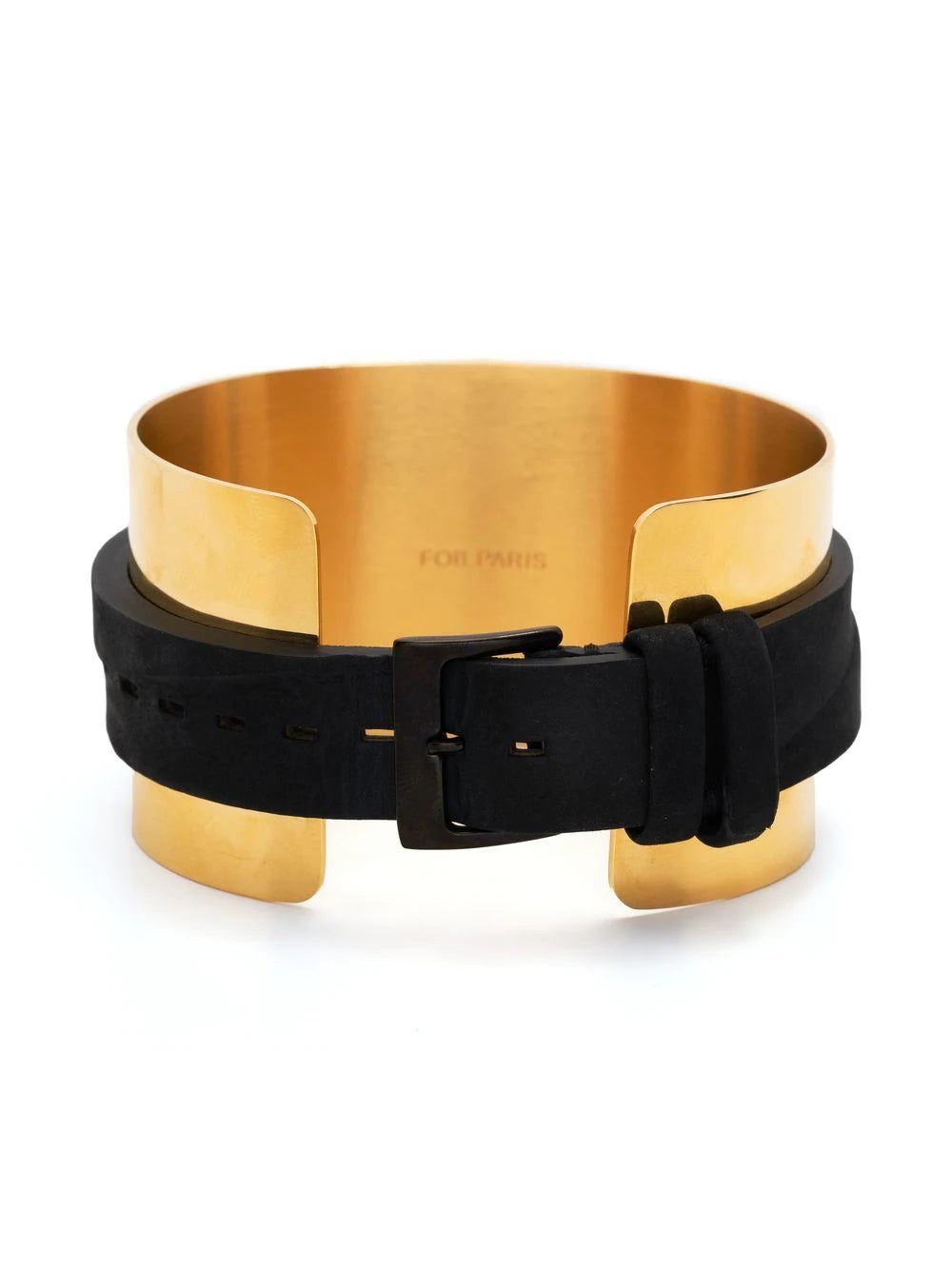 Fob Paris R360 Gold X Hex Gold Cuff 36mm - Image 4