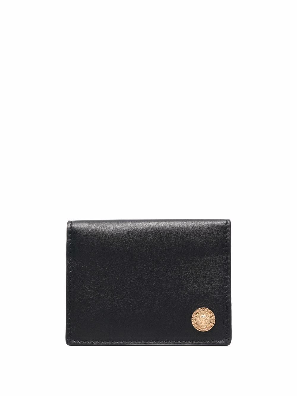 Versace Medusa-charm leather wallet