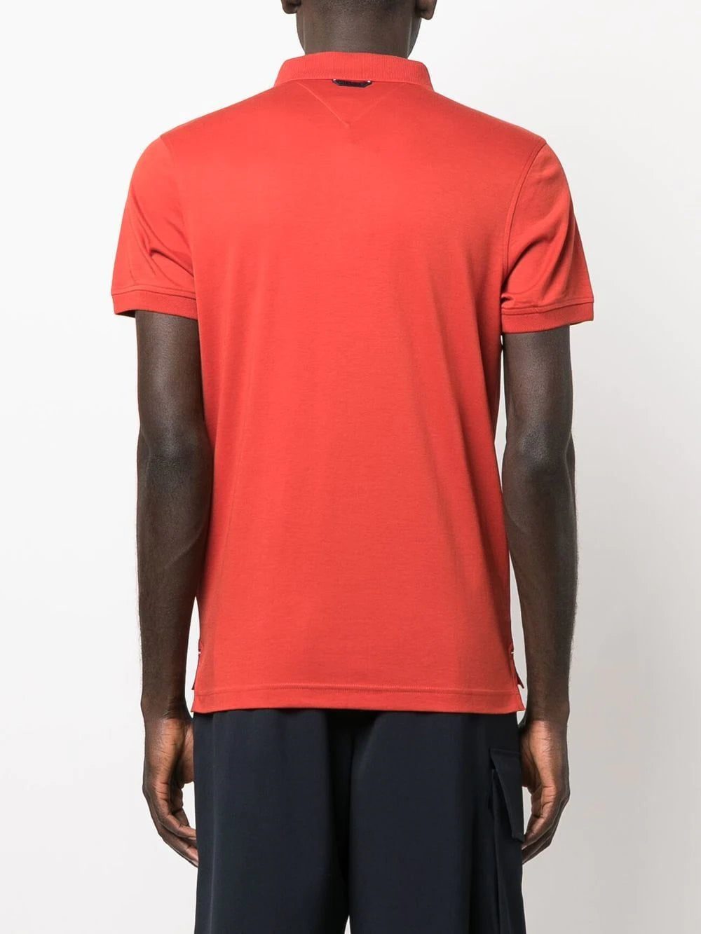 Tommy Hilfiger zip-up cotton polo shirt - Image 4