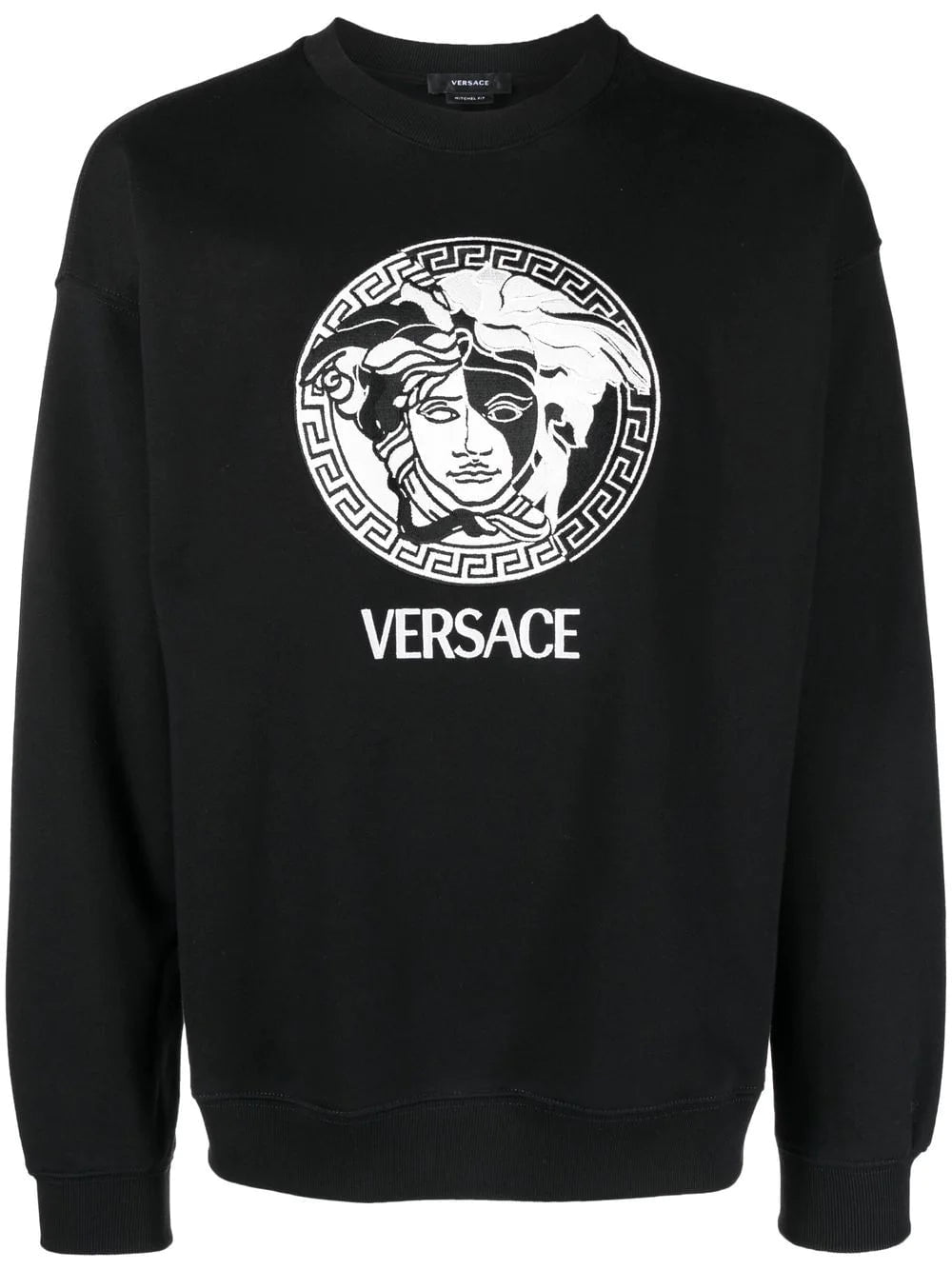 Versace Medusa embroidered sweatshirt