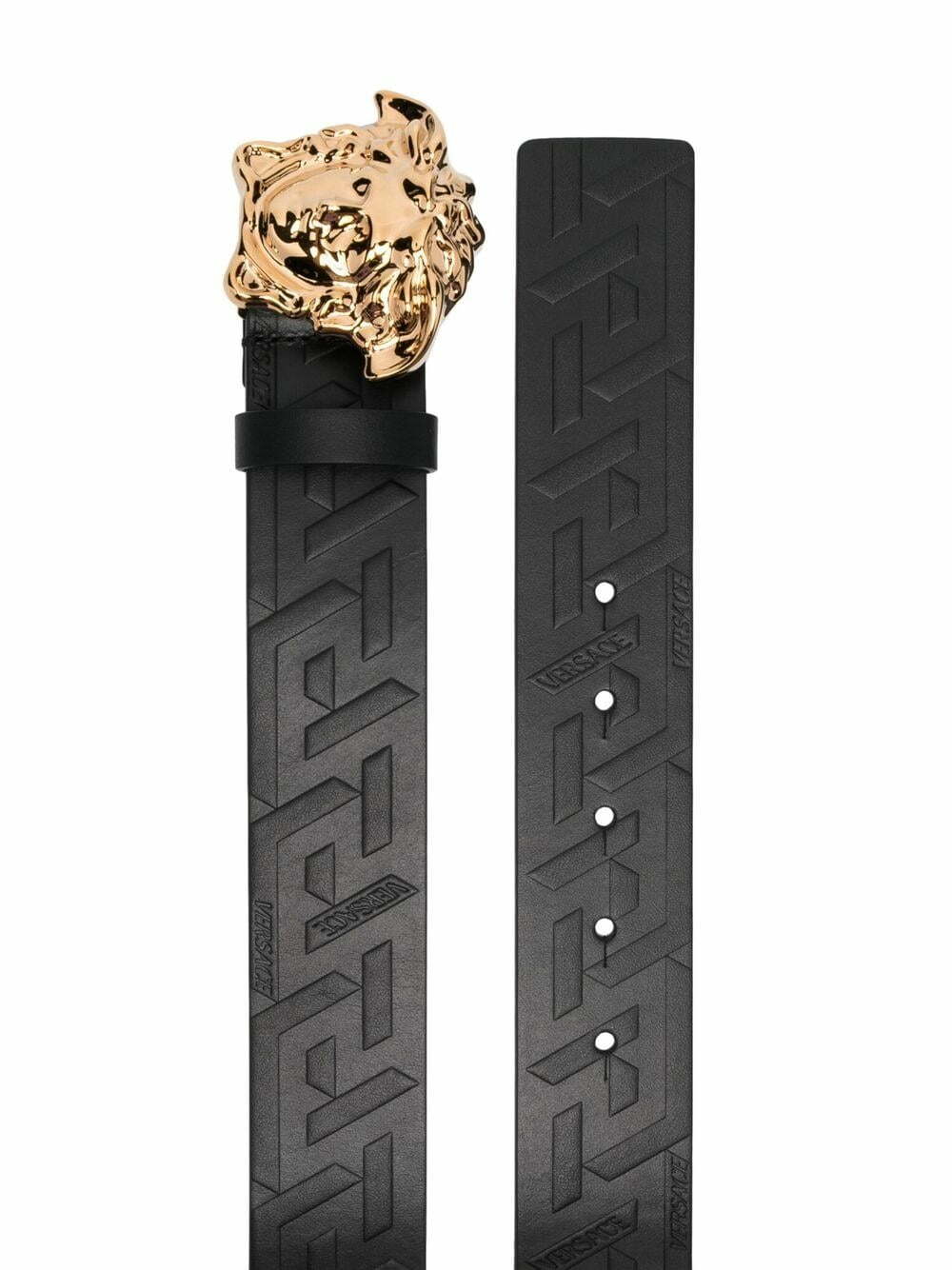 Versace Medusa logo calf-leather belt - Image 2
