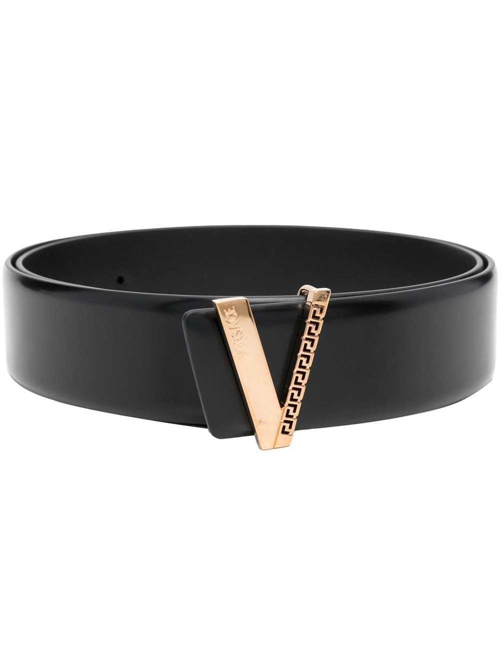 Louis Vuitton logo-buckle leather belt