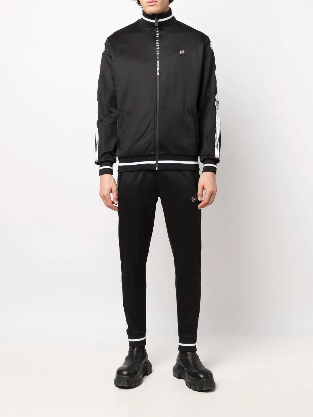 Philipp Plein skeleton-print track pants - Image 3