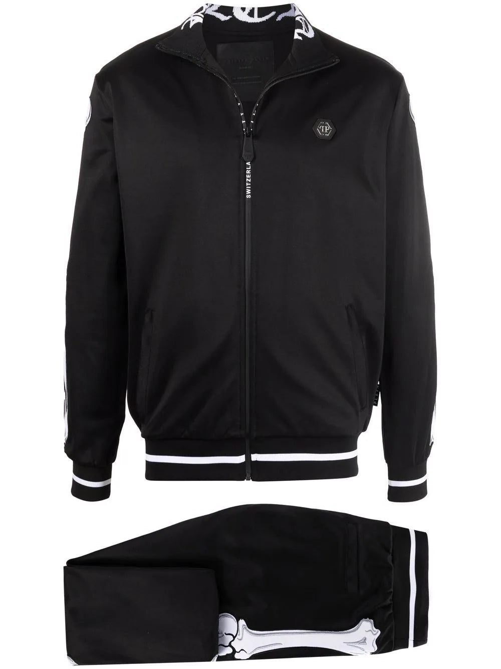 Philipp Plein skeleton-print track pants