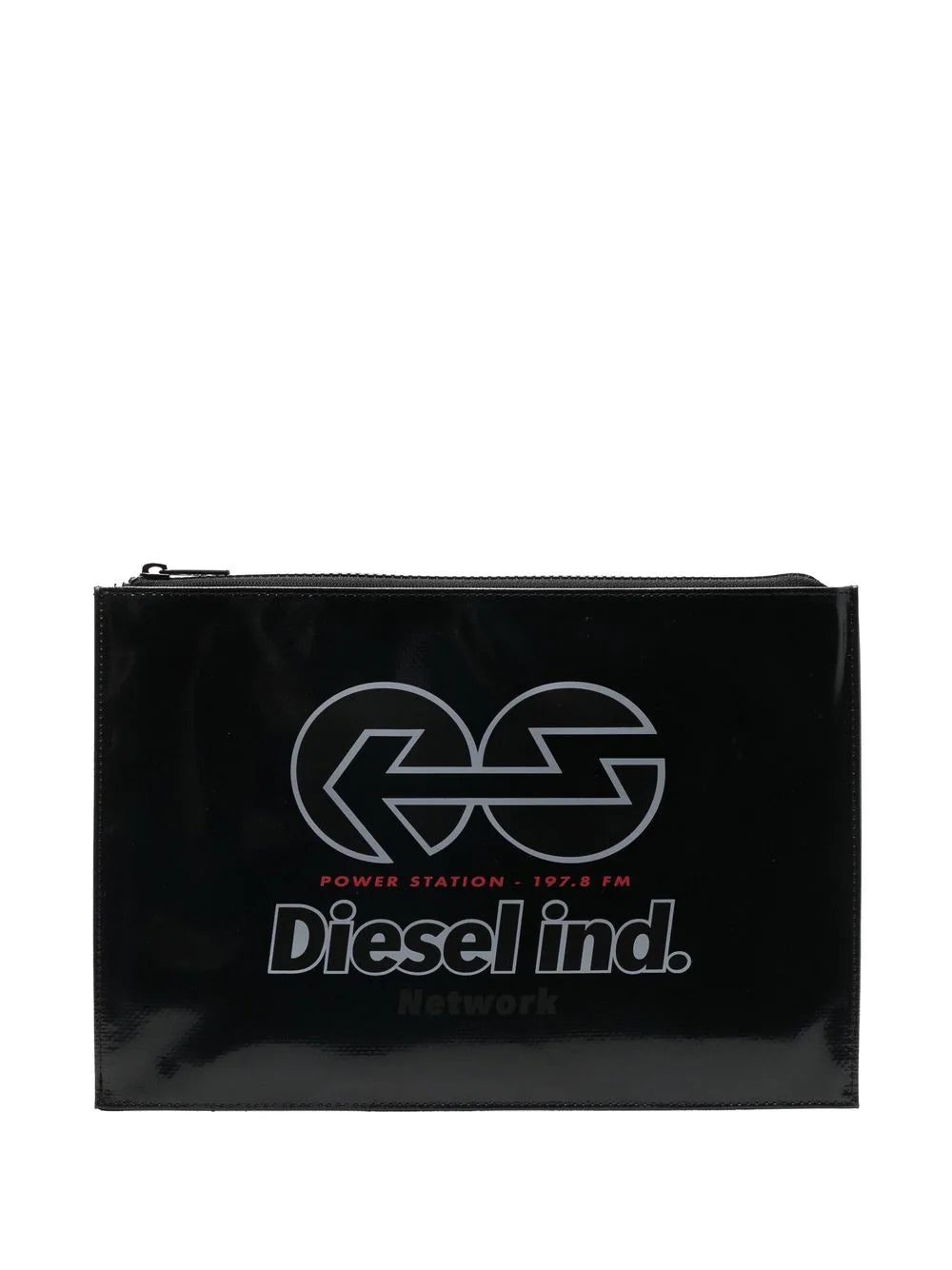 Diesel Paoulda graphic-print waterproof pouch