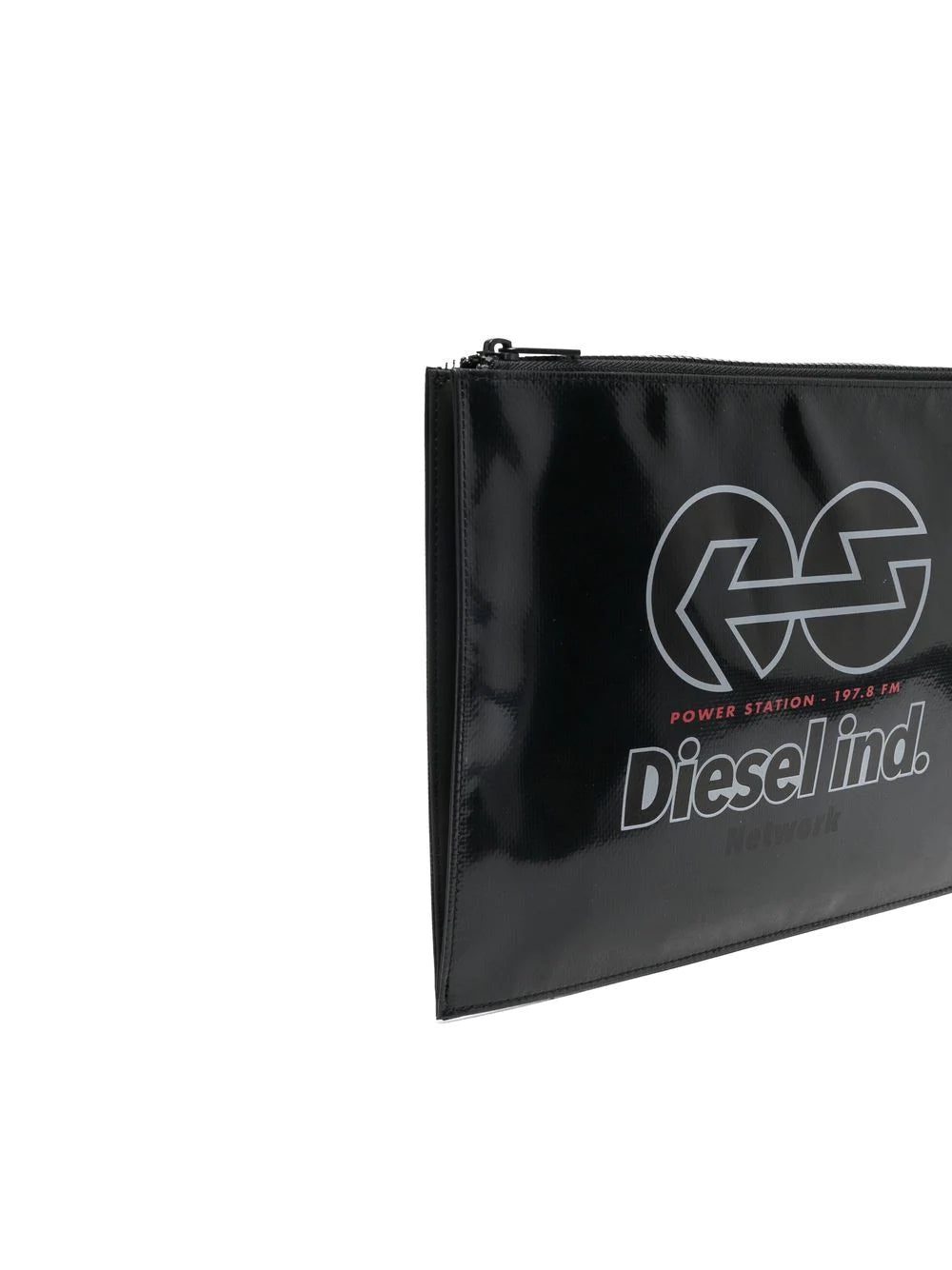 Diesel Paoulda graphic-print waterproof pouch - Image 3