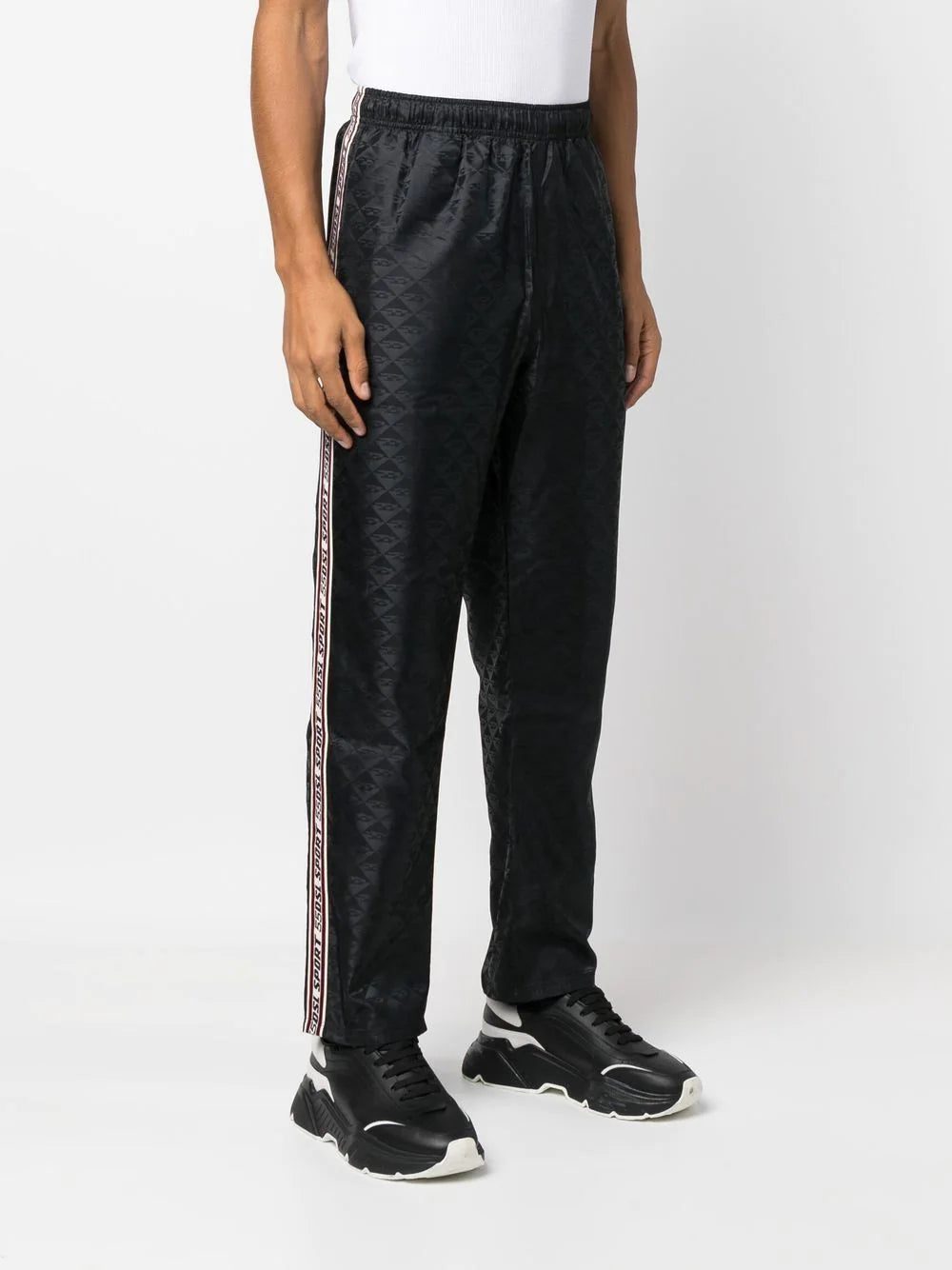 Diesel logo-jacquard track pants - Image 3