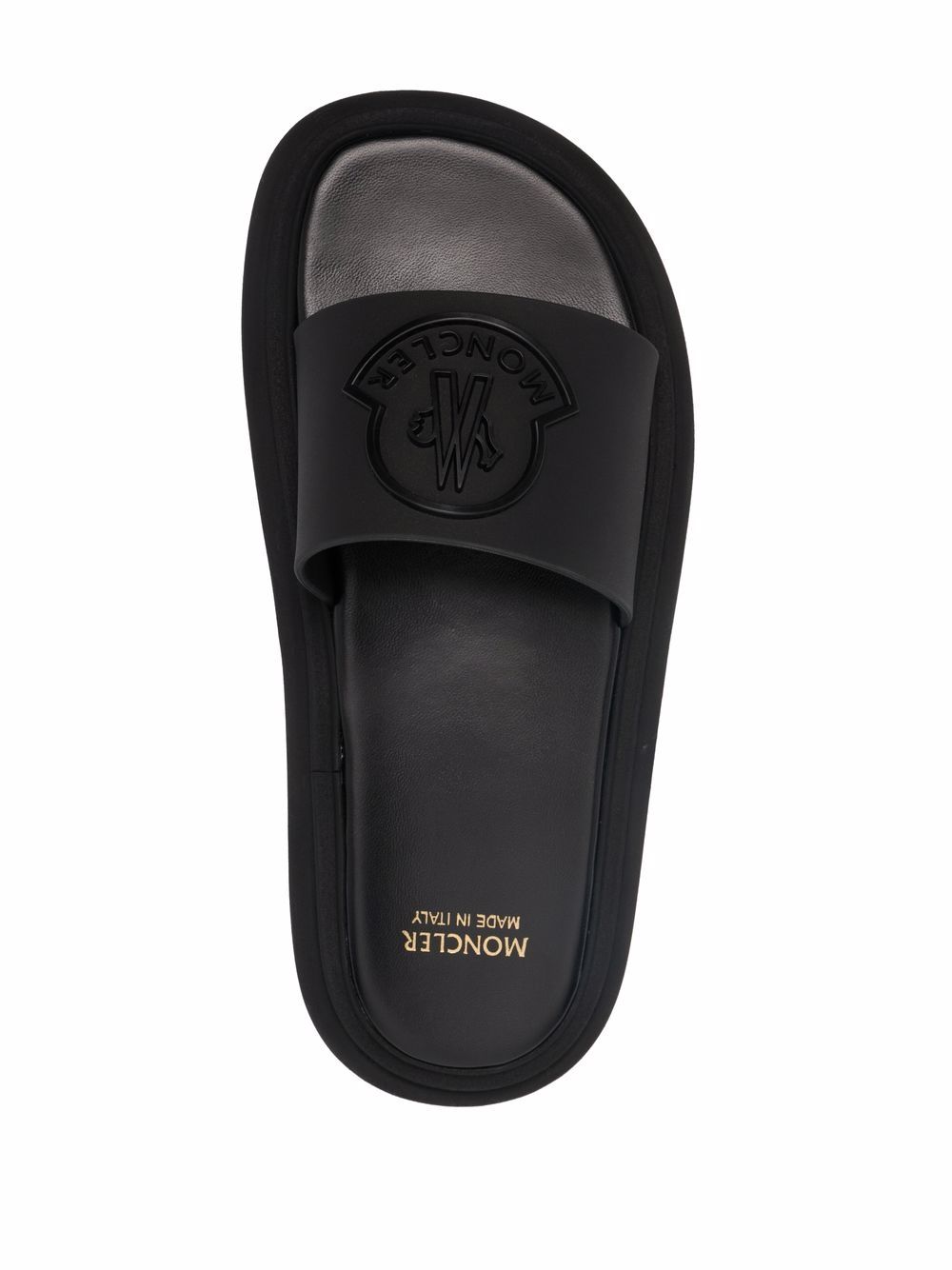Moncler Jeanne logo-embossed slides - Image 4