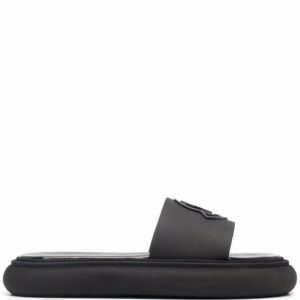 Moncler Jeanne logo-embossed slides