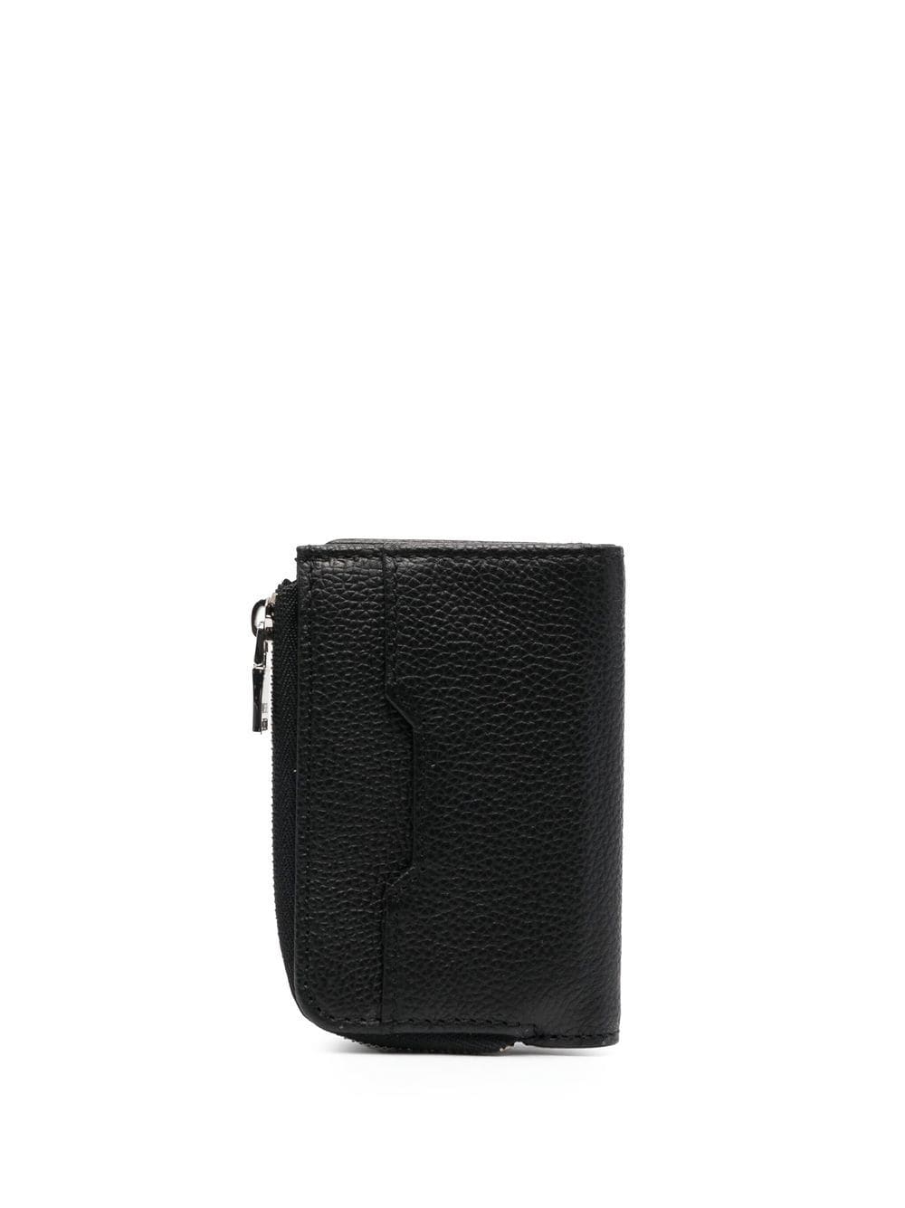 Diesel L-Zip leather keyholder wallet - Image 2
