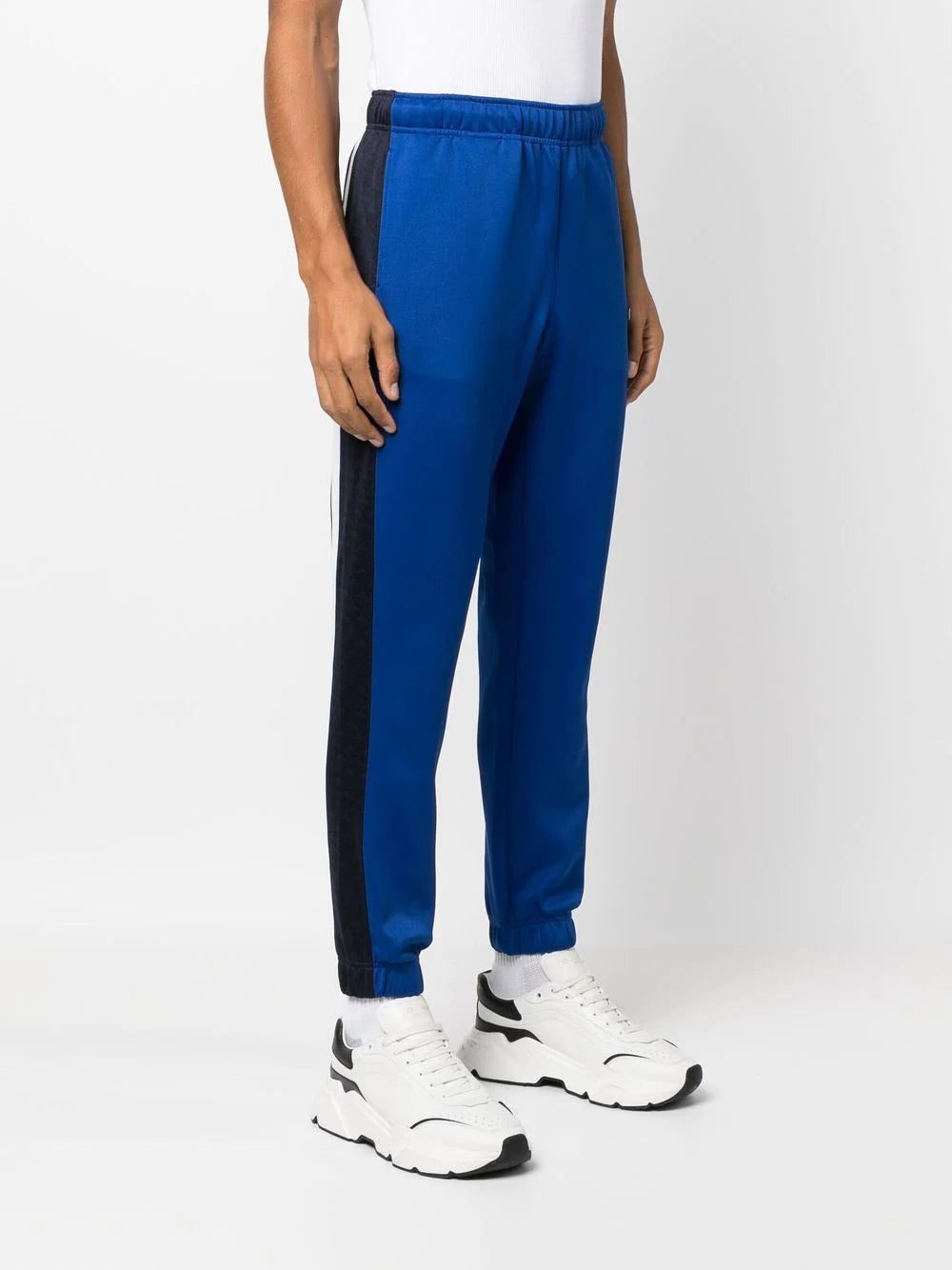 Diesel logo-patch tapered track pants - Image 3