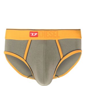 Diesel  logo-waistband briefs