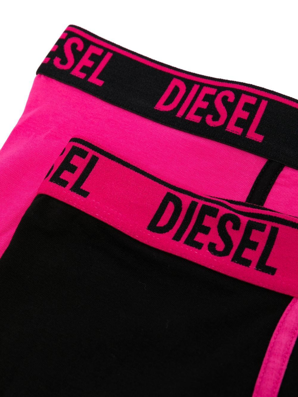 Diesel two-pack logo-waist boxer briefs - Image 4