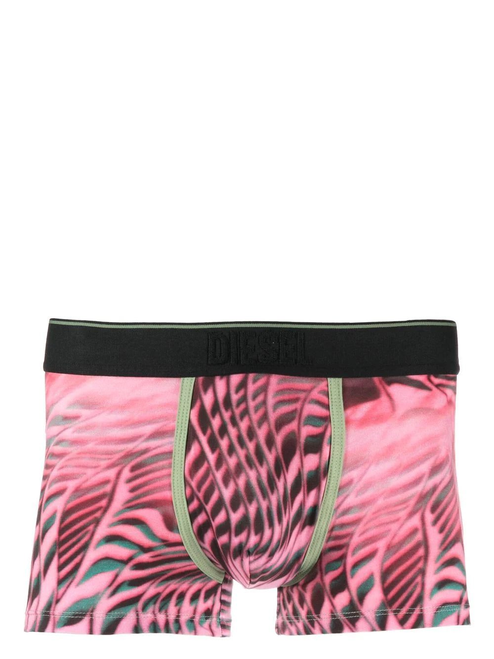 Diesel animal-print boxer briefs