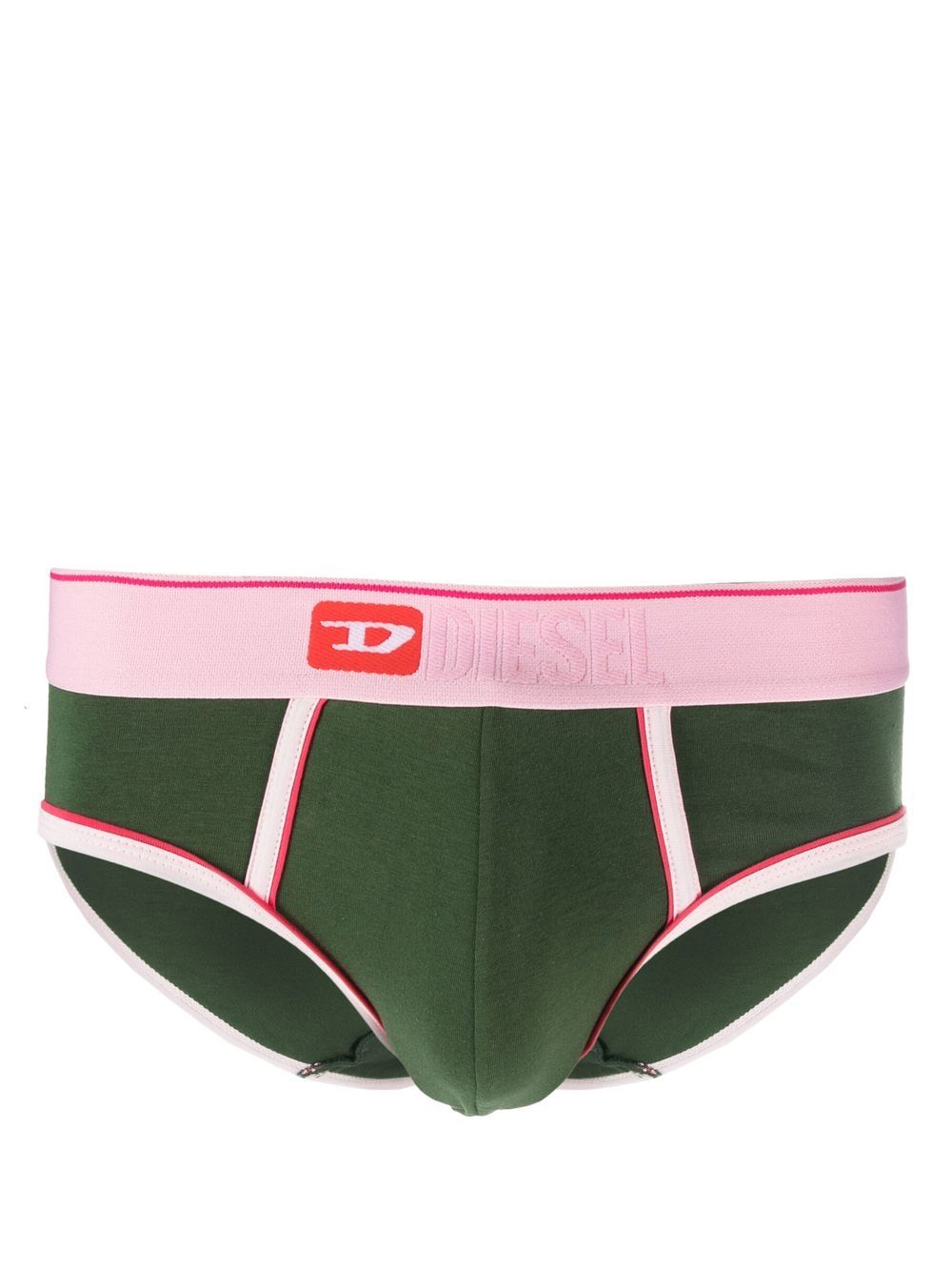 Diesel logo-waistband briefs