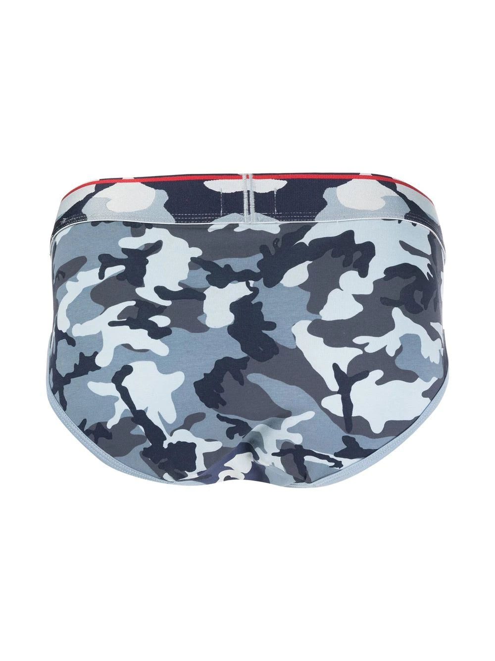 Diesel logo-waistband camouflage-print briefs - Image 2