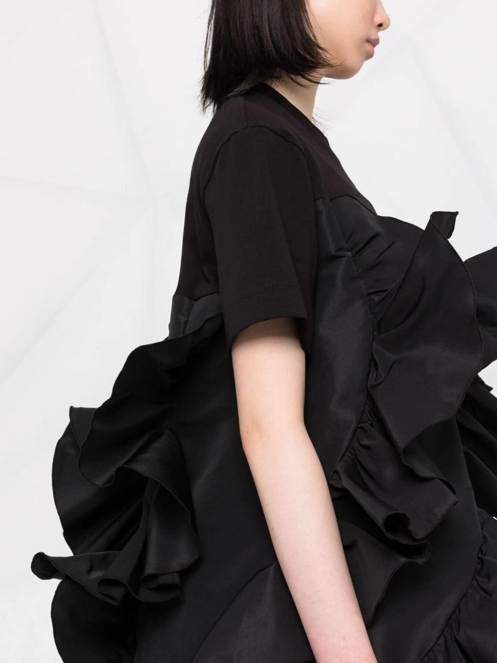 Alexander McQueen ruffle-detail T-shirt dress - Image 3