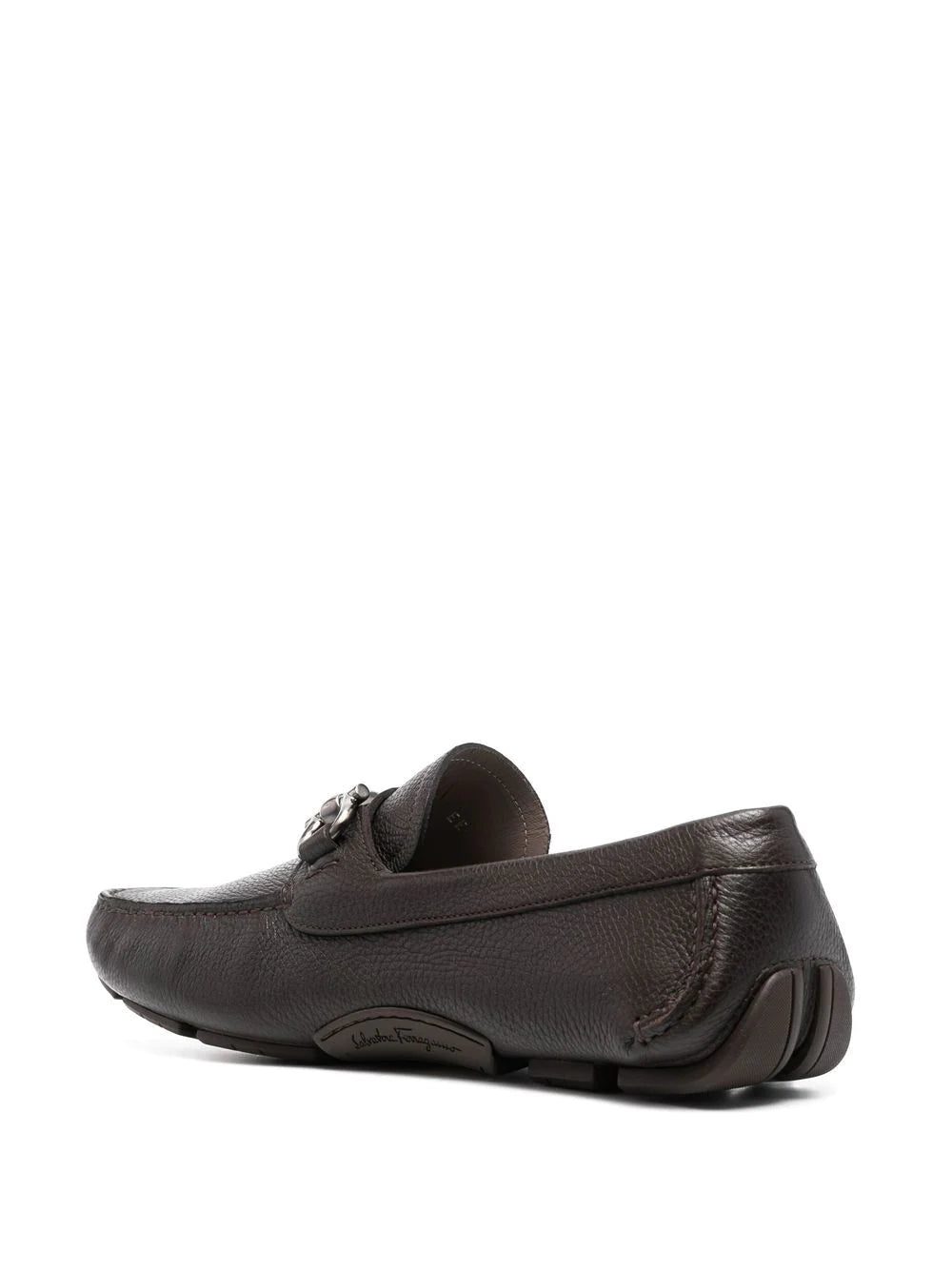Ferragamo Gancini horse-bit driver loafers - Image 3