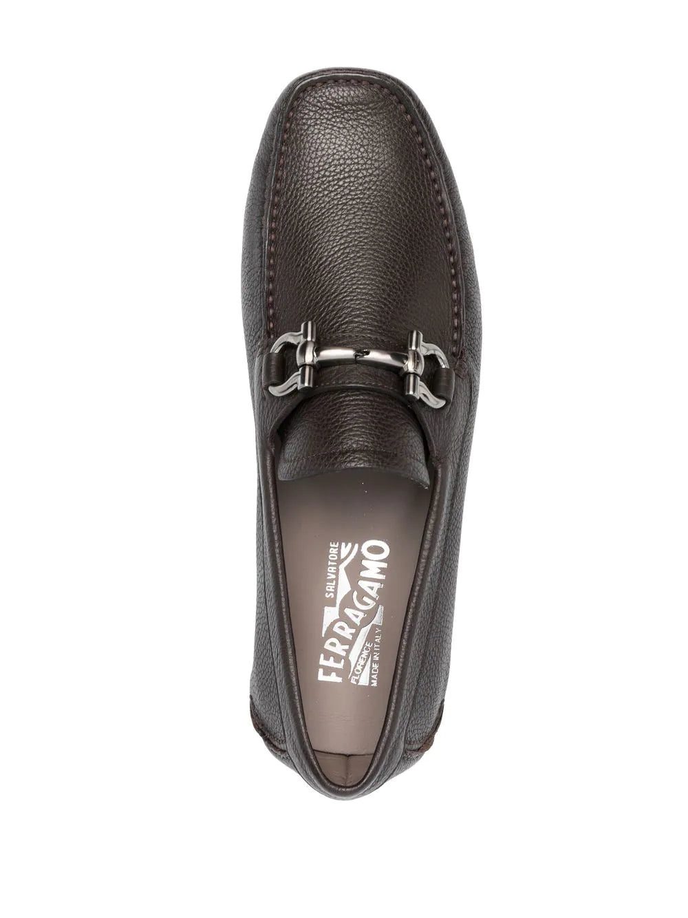 Ferragamo Gancini horse-bit driver loafers - Image 4