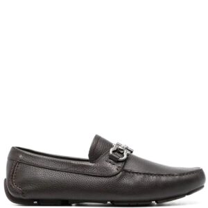 Ferragamo  Gancini horse-bit driver loafers