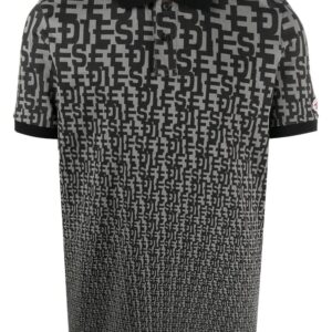 Diesel logo-print polo shirt