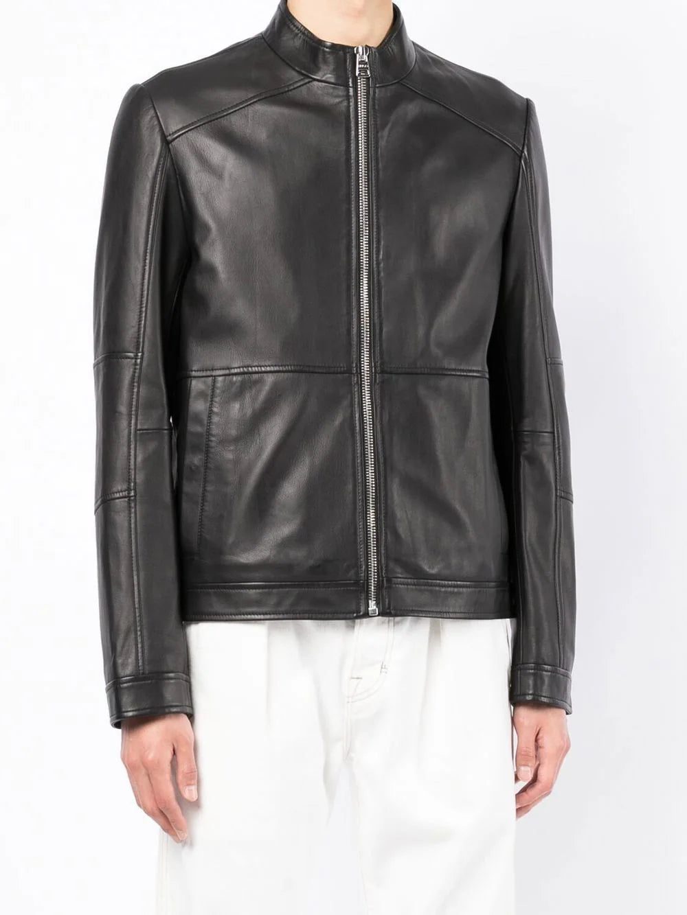 HUGO zipped biker jacket - Image 3