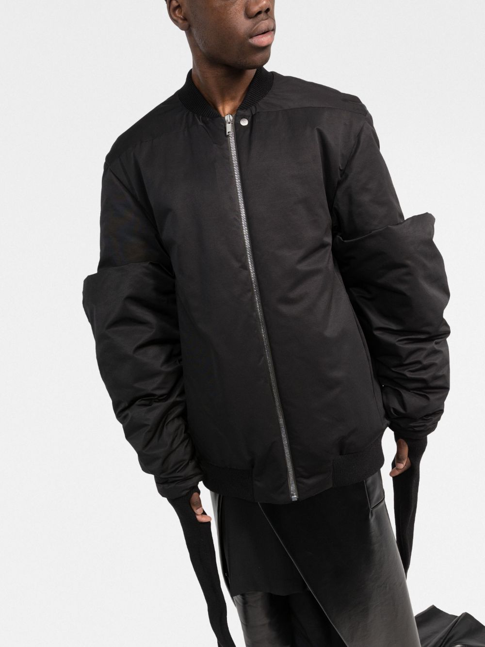 Rick Owens Gauntlet bomber jacket - Image 3