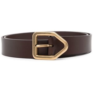 Louis Vuitton logo-engraved buckle belt