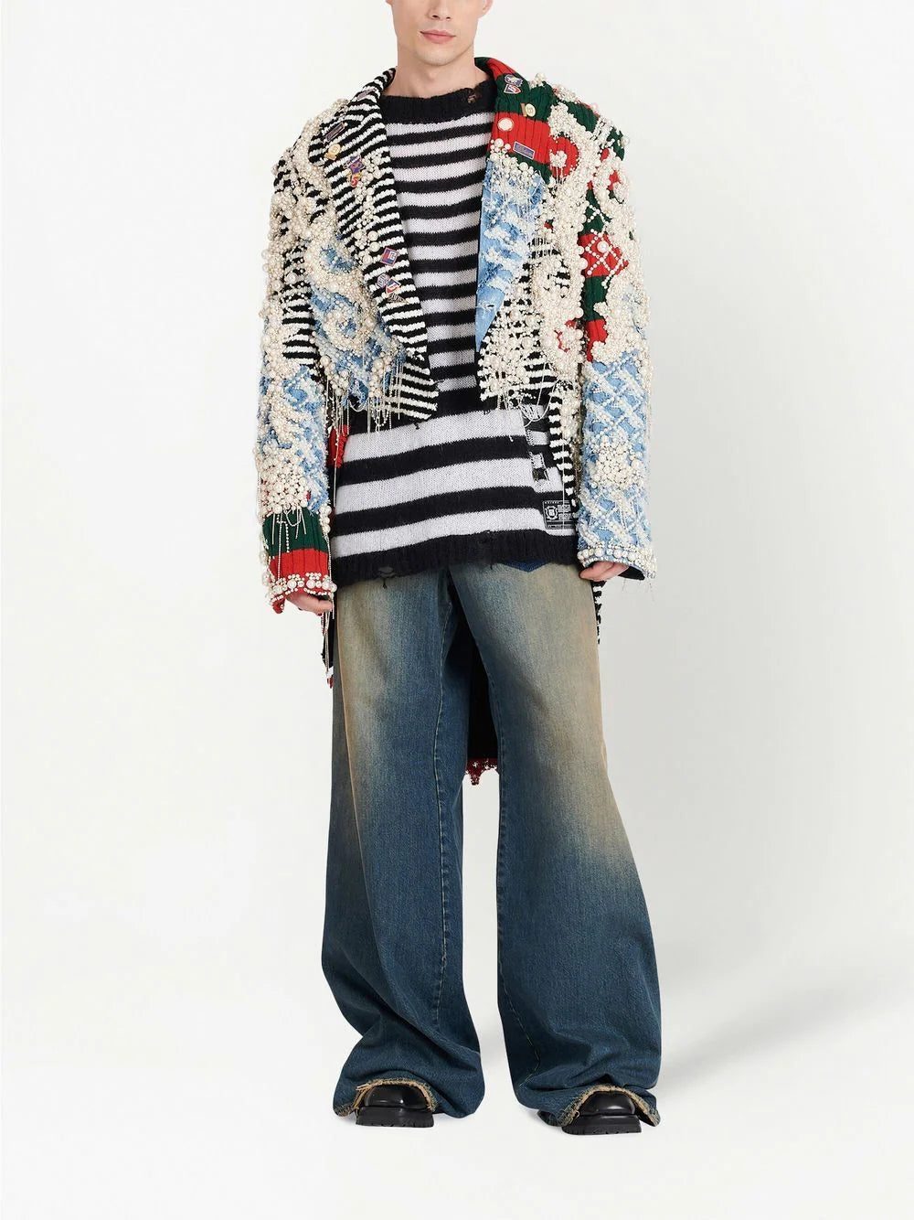 Balmain high-rise flared jeans - Image 2