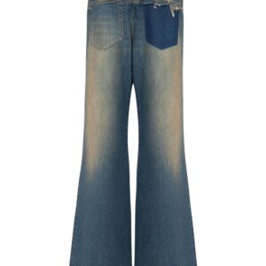 Balmain high-rise flared jeans