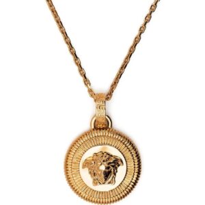 Versace Medusa pendant necklace