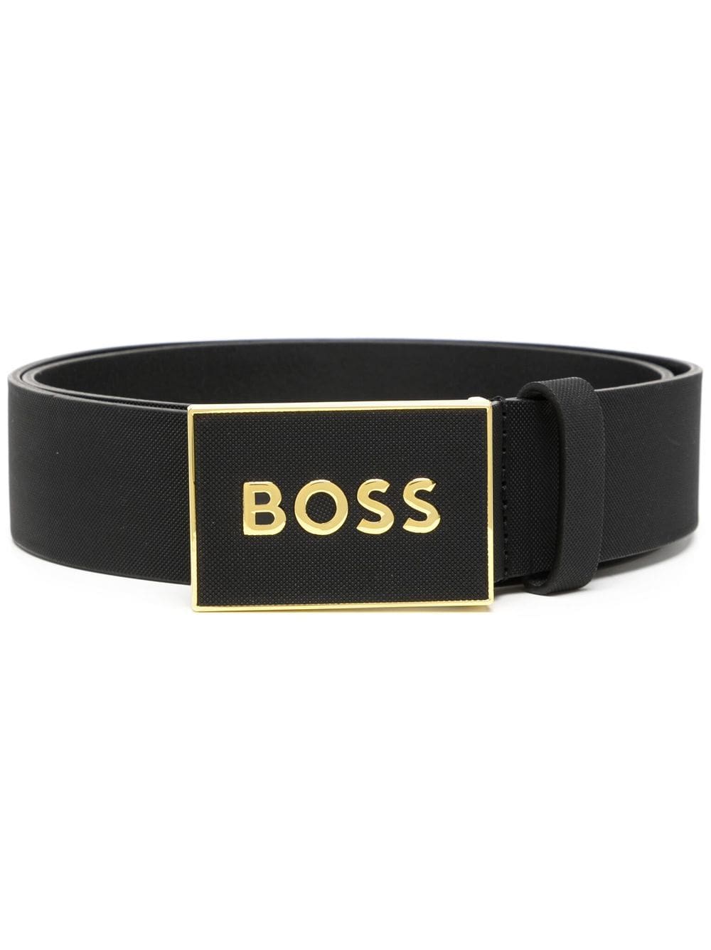 Louis Vuitton metallic-logo buckle belt