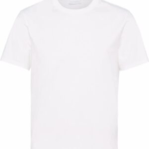 Prada logo-embroidered cotton T-shirt