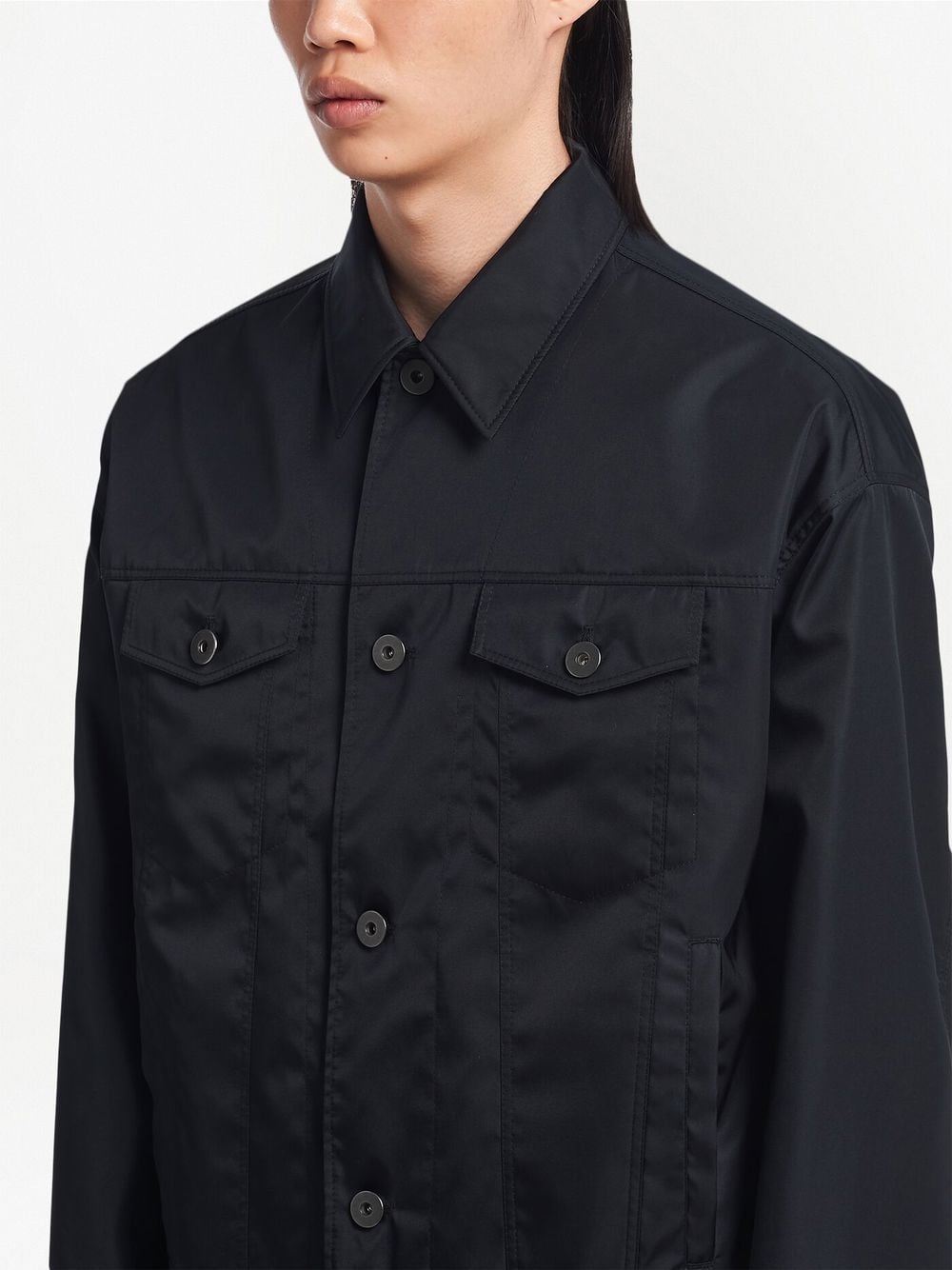 Prada Re-Nylon shirt jacket - Image 5