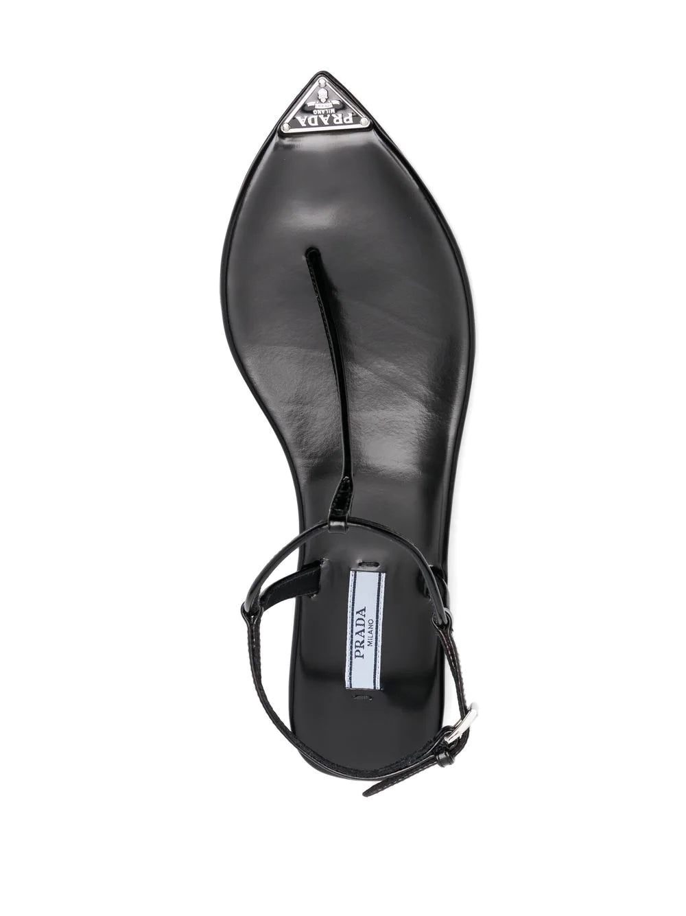 Prada thong-strap flat sandals - Image 4