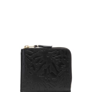 Comme Des Garçons Wallet embossed pattern wallet