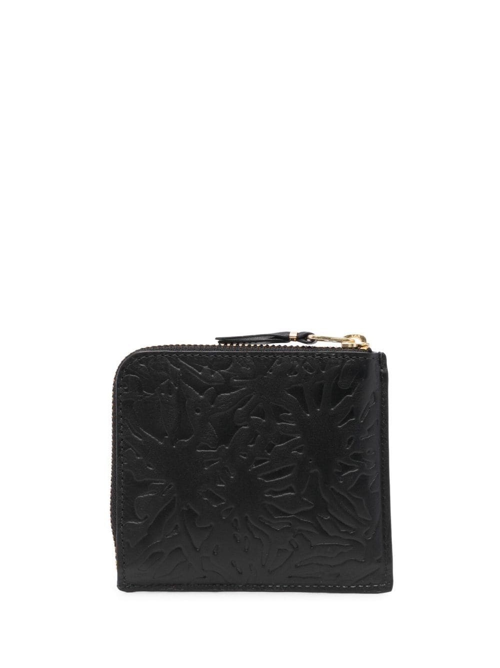 Comme Des Garçons Wallet embossed pattern wallet - Image 2