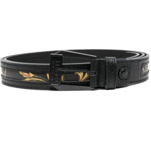 Versace baroque-print buckle belt