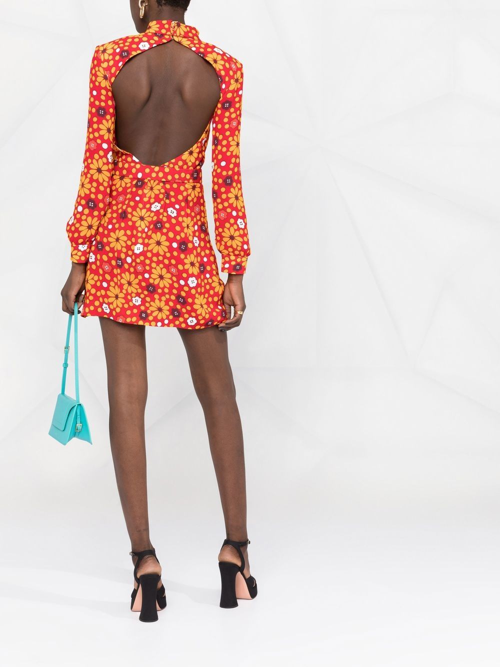 Saint Laurent floral-print minidress - Image 2