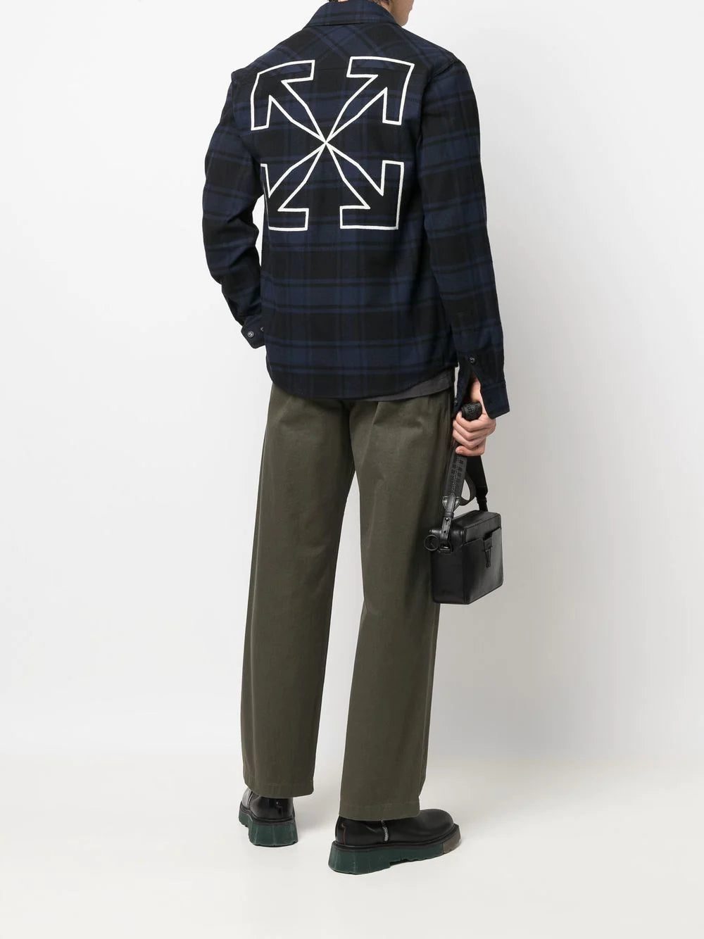 Off-white Arrows check-print flannel shirt - Image 2
