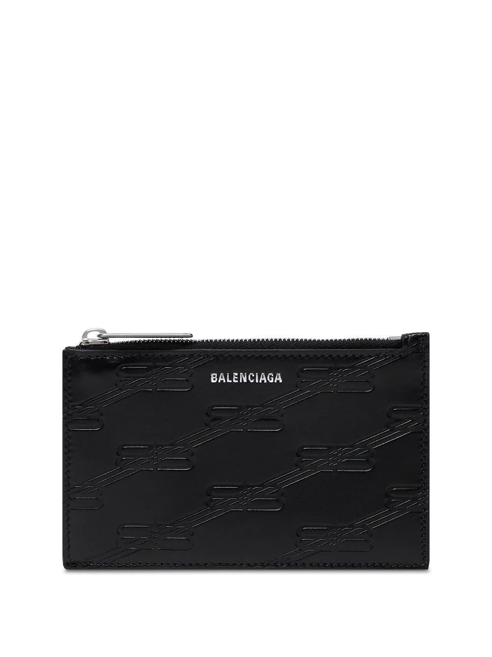Balenciaga logo-embossed cardholder