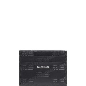 Balenciaga  embossed monogram cardholder