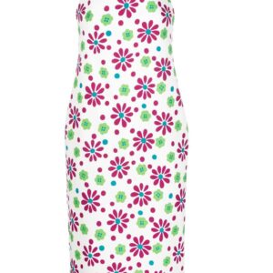 Saint Laurent floral-print knee-length dress