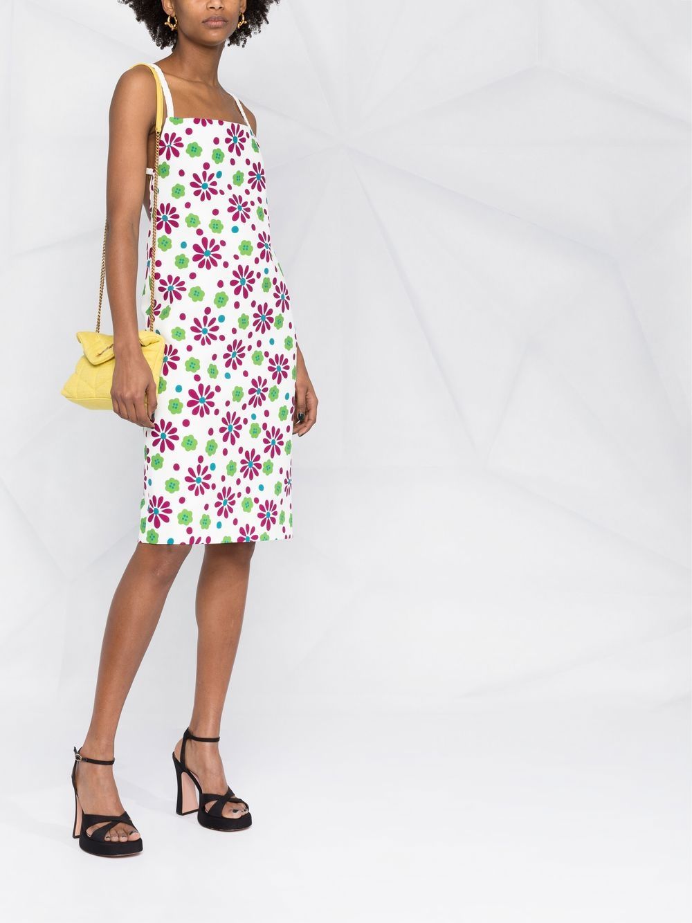 Saint Laurent floral-print knee-length dress - Image 2