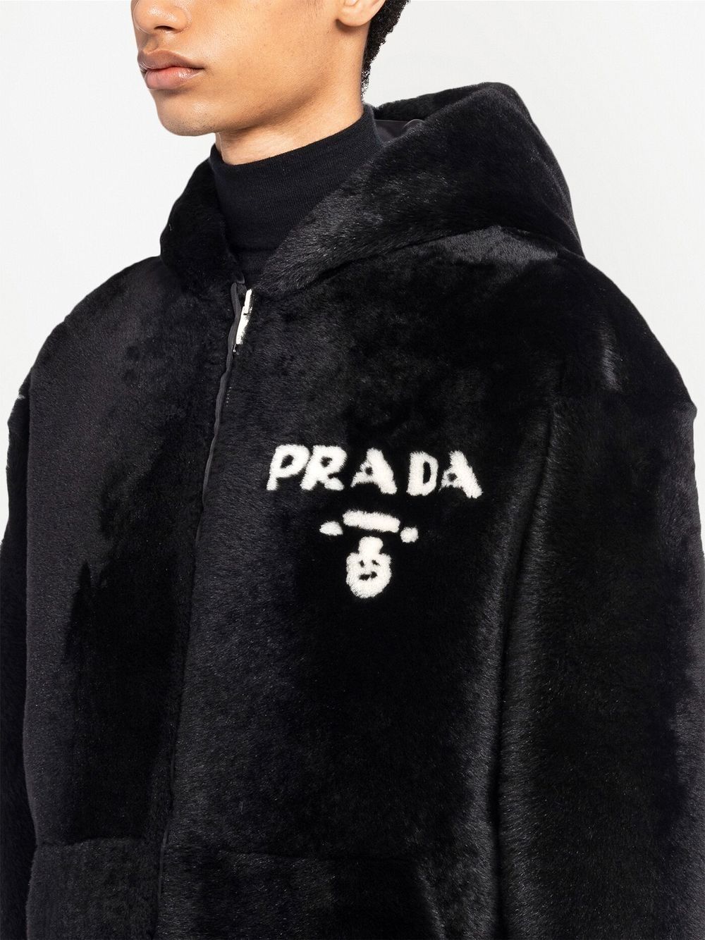 Prada reversible shearling jacket - Image 4