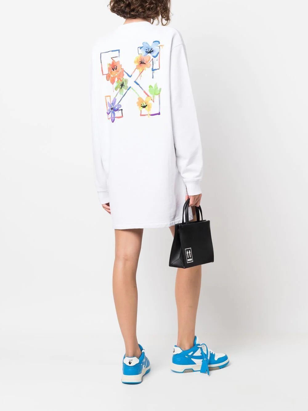 Off-White Arrow-print sweatshirt dress - Image 2