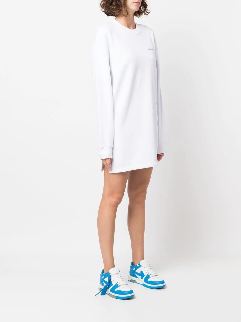 Off-White Arrow-print sweatshirt dress - Image 4